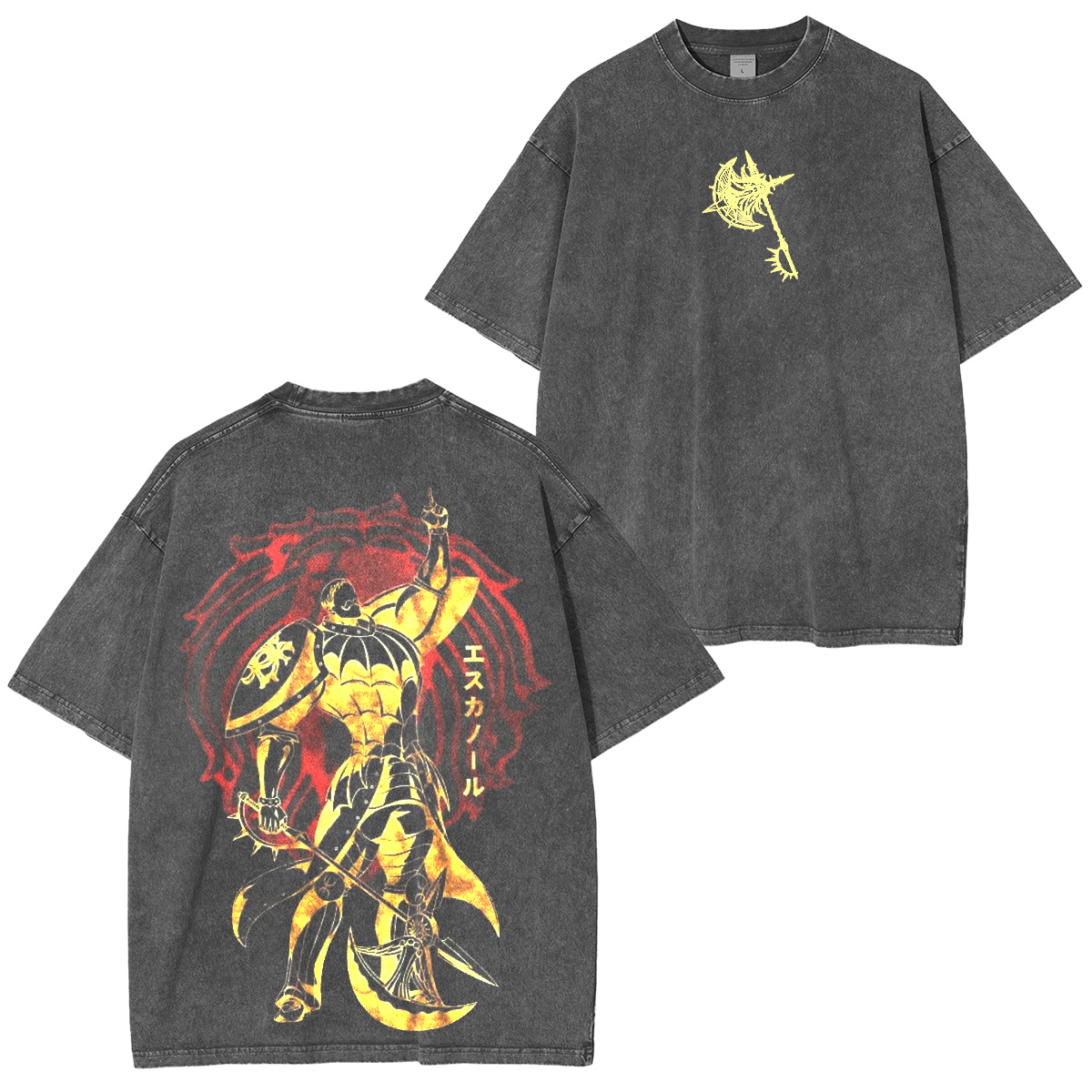 The Seven Deadly Sins Vintage washed T-shirt/Crewneck/Hoodie