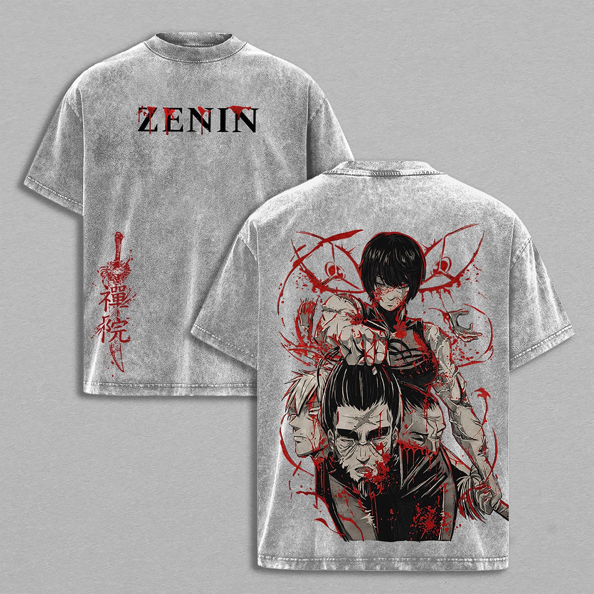 Maki Zenin Washed T-shirt/Crewneck/Hoodie