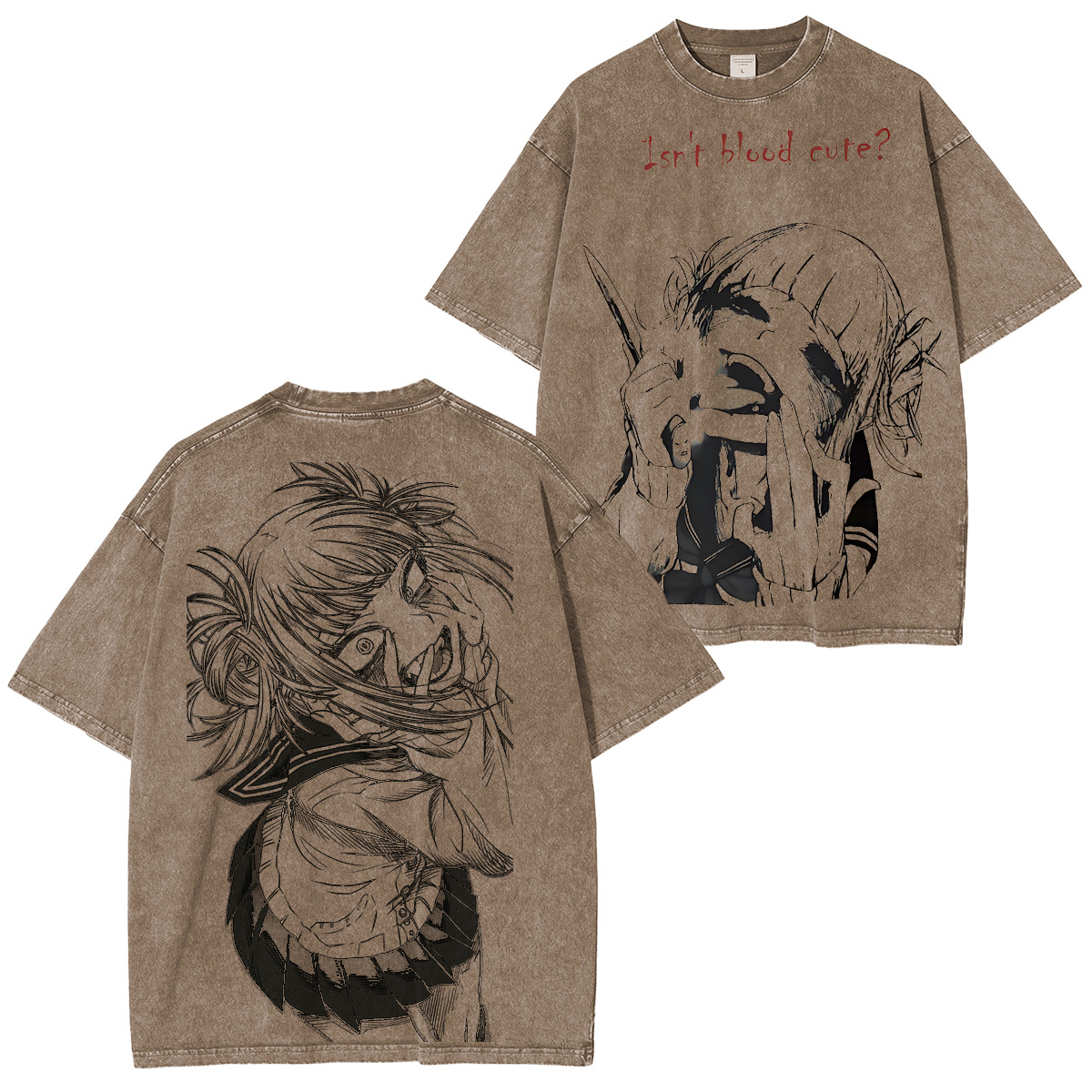 My Hero Academia Vintage washed T-shirt/Crewneck/Hoodie