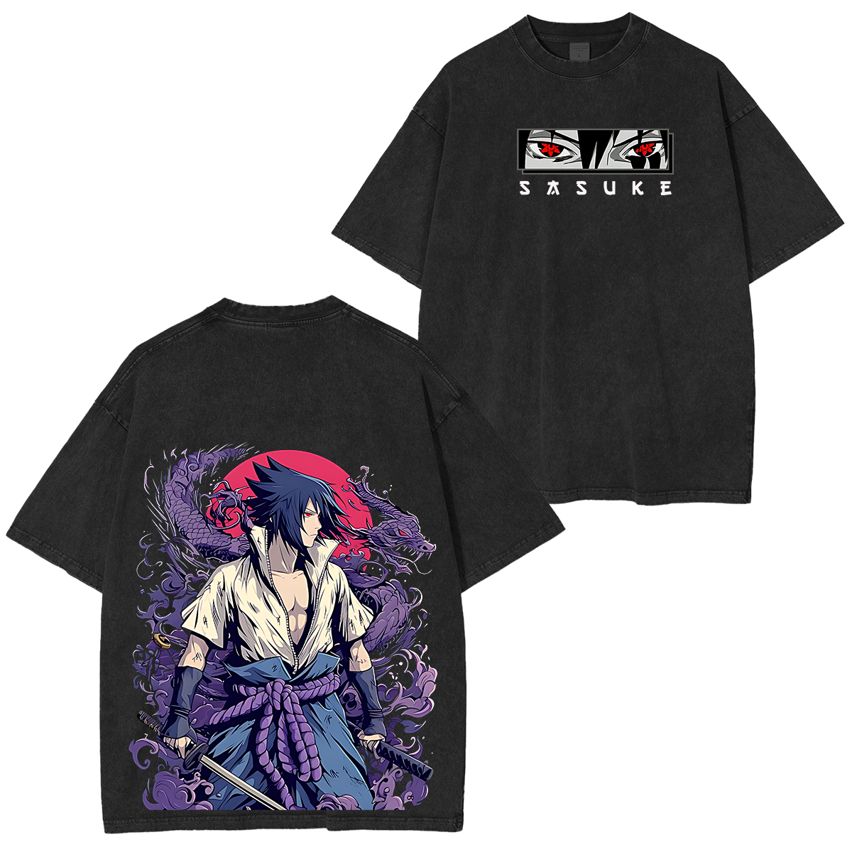 Retro Limited Sasuke Uchiha T-Shirt