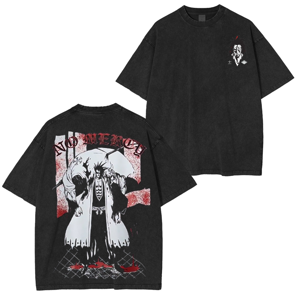 Kenpachi Zaraki Bleach Washed T-shirt/Crewneck/Hoodie