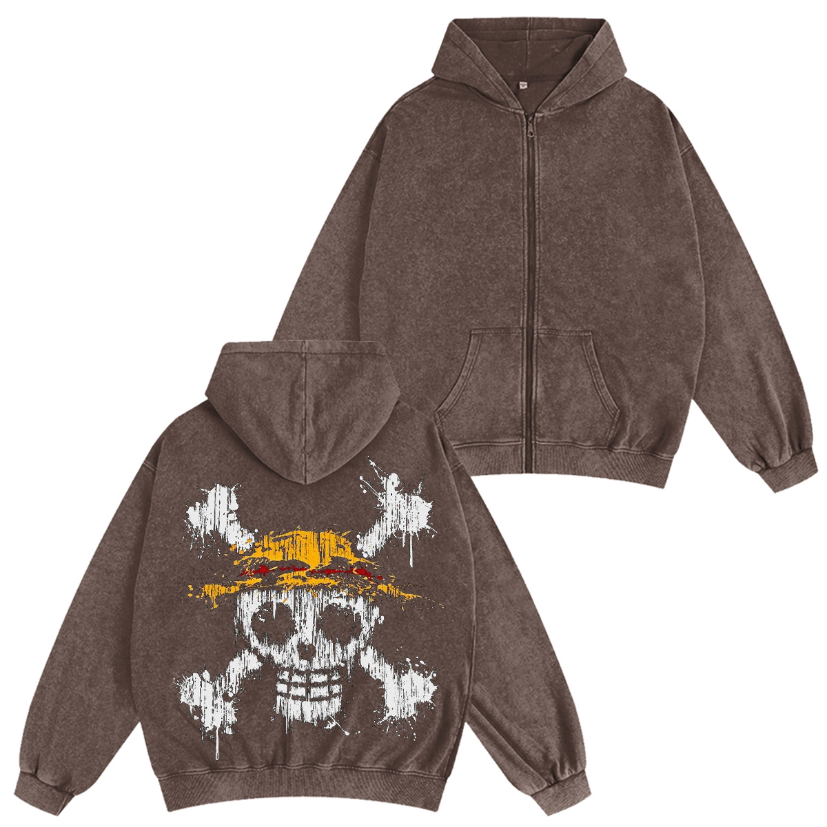 Luffy One Piece Washed T-shirt/Crewneck/Hoodie