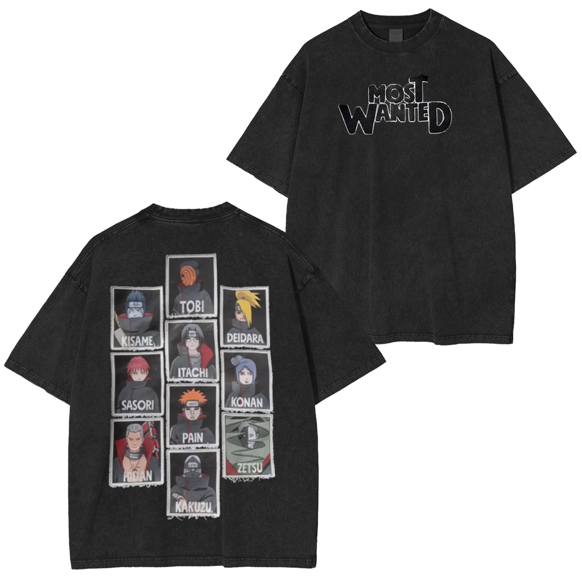Naruto Washed T-shirt/Crewneck/Hoodie