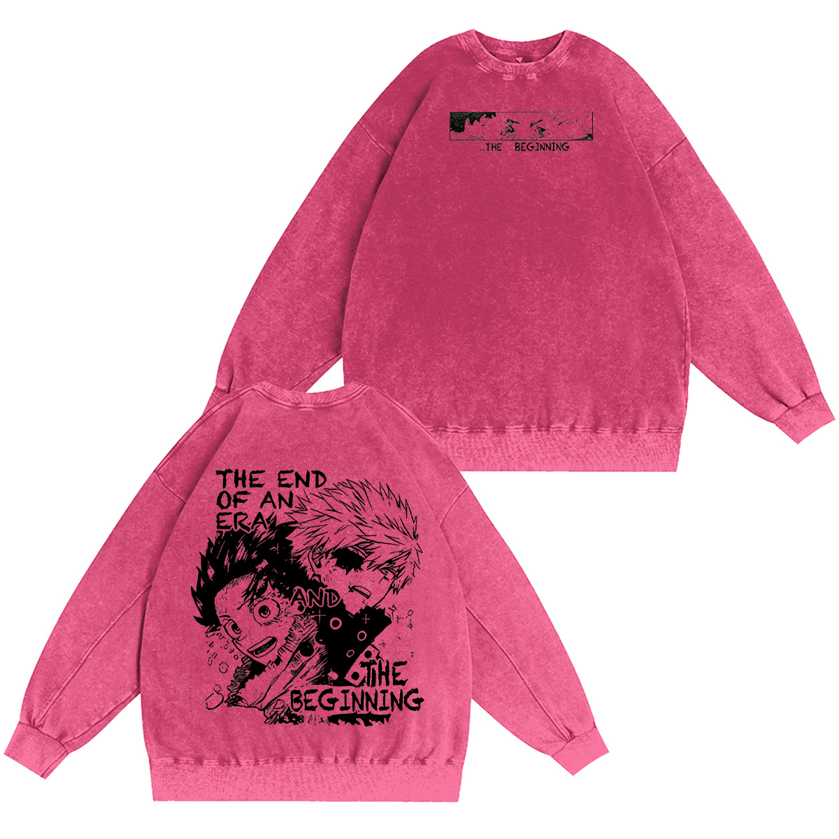 My Hero Academia Washed T-shirt/Crewneck/Hoodie