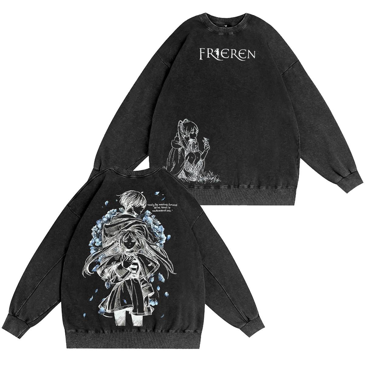 Frieren: Beyond Journey's End Washed T-shirt/Crewneck/Hoodie
