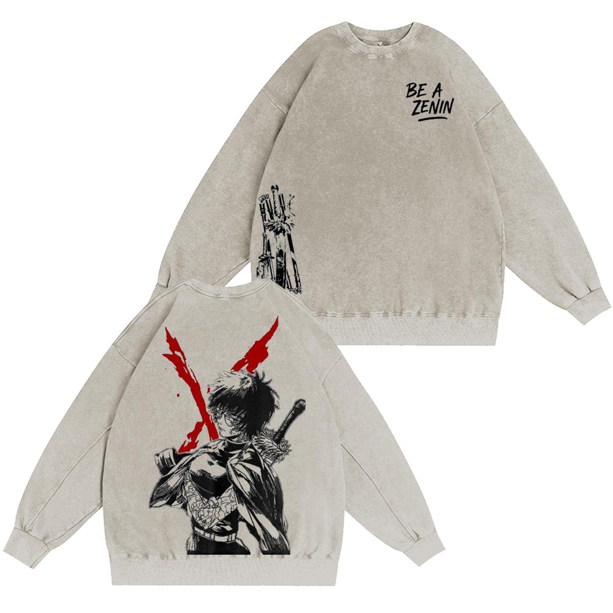 Jujutsu Kaisen Washed T-shirt/Crewneck/Hoodie