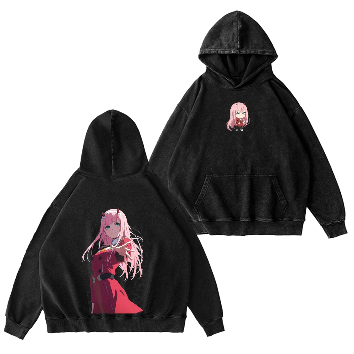 DARLING in the FRANXX Washed T-shirt/Crewneck/Hoodie