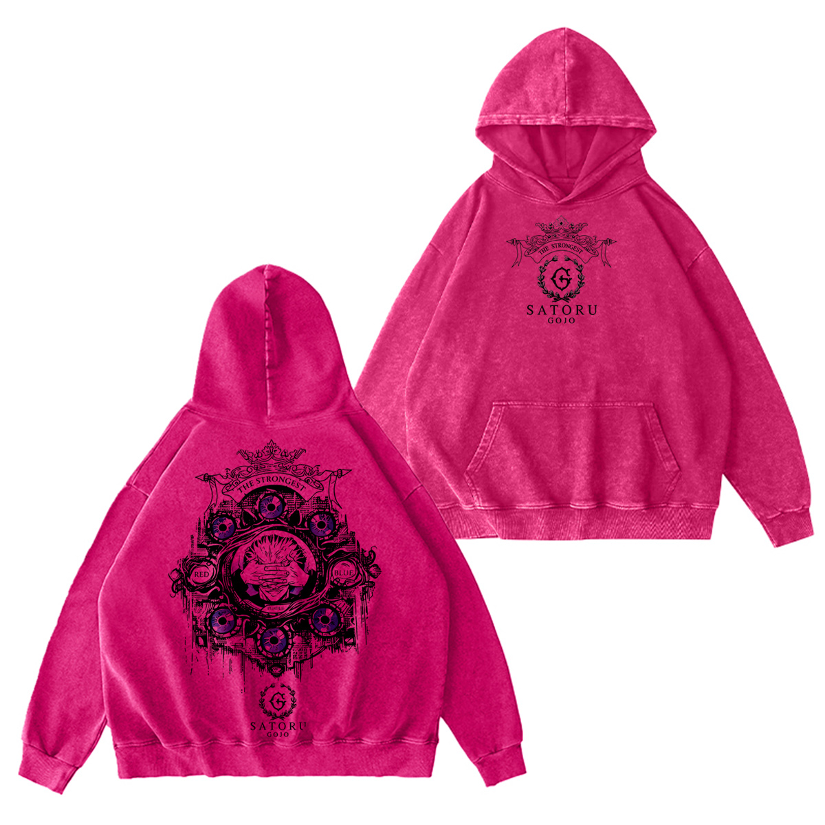 Jujutsu Kaisen :Satoru Gojo washed T-shirt/Crewneck/Hoodie