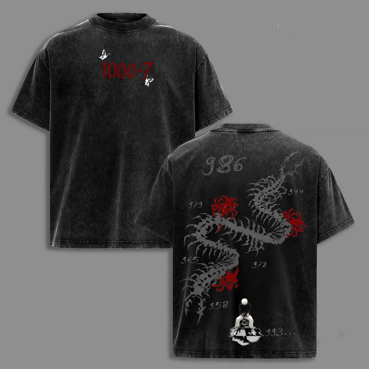 Tokyo Ghoul Vintage Washed T-shirt/Crewneck/Hoodie