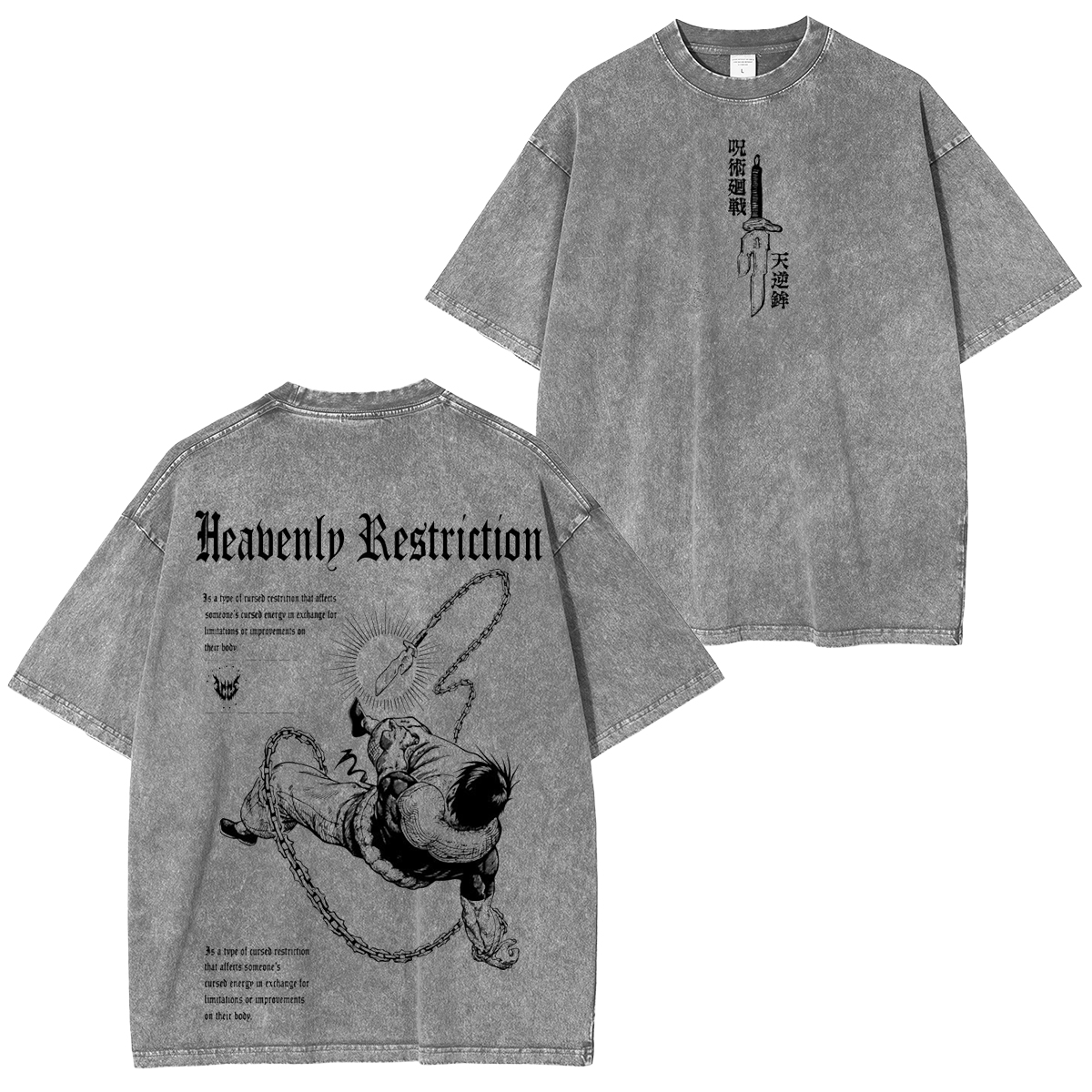 Toji Fushiguro jujustu kaisen Unisex Washed T-shirt/Crewneck/Hoodie