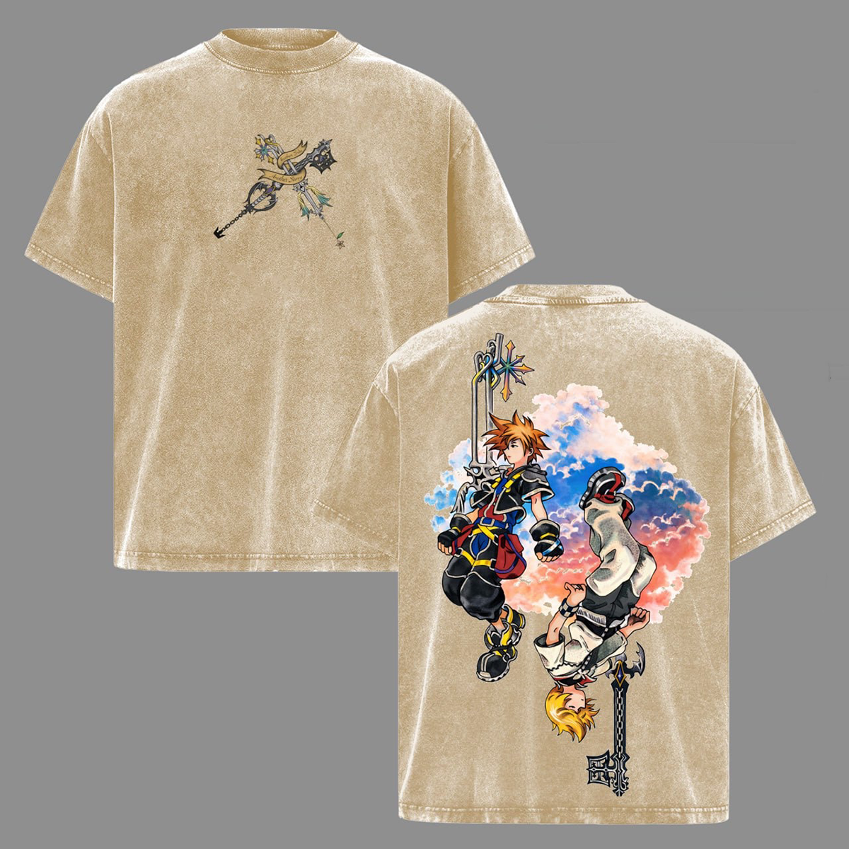 Kingdom Hearts II Washed T-shirt