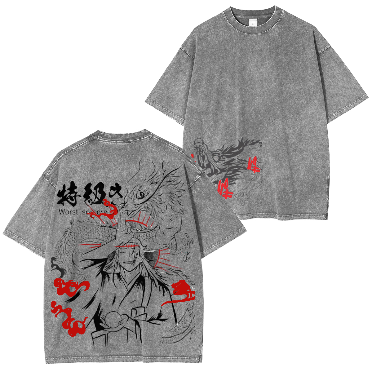 Suguru Geto Jujutsu Kaisen Vintage washed T-shirt/Crewneck/Hoodie