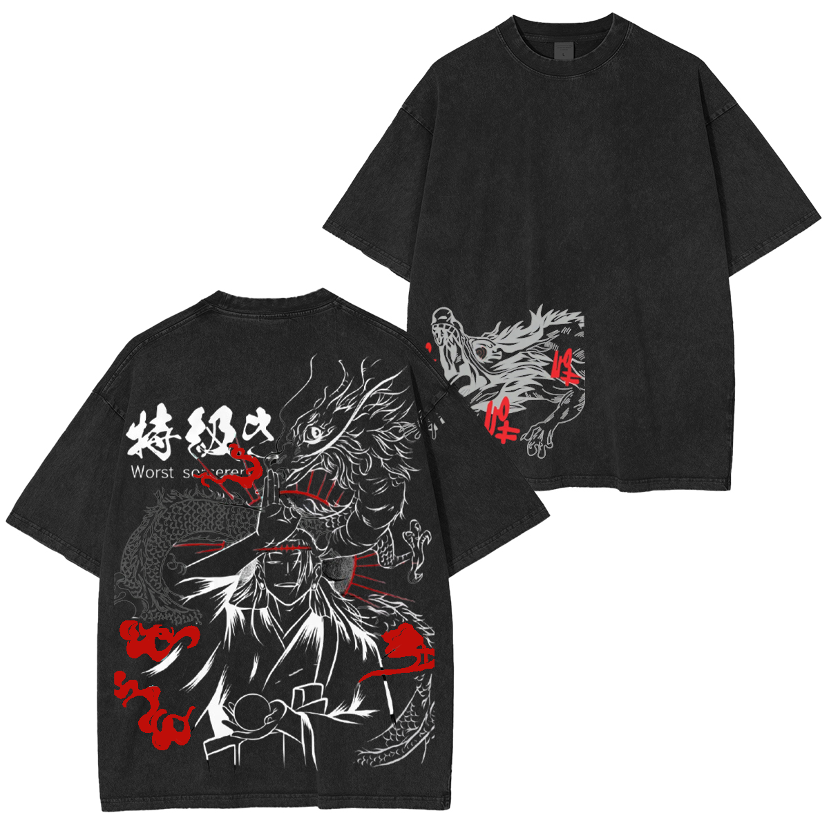 Suguru Geto Jujutsu Kaisen Vintage washed T-shirt/Crewneck/Hoodie