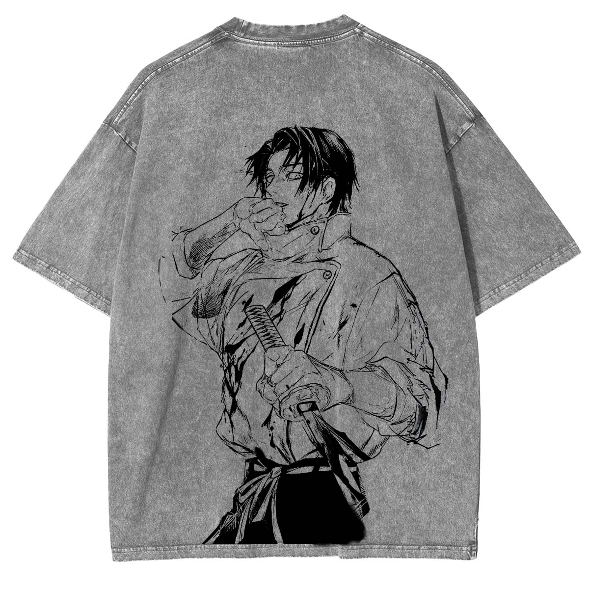 Jujutsu Kaisen Yuta Okkotsu Vintage Washed Unisex T-Shirt