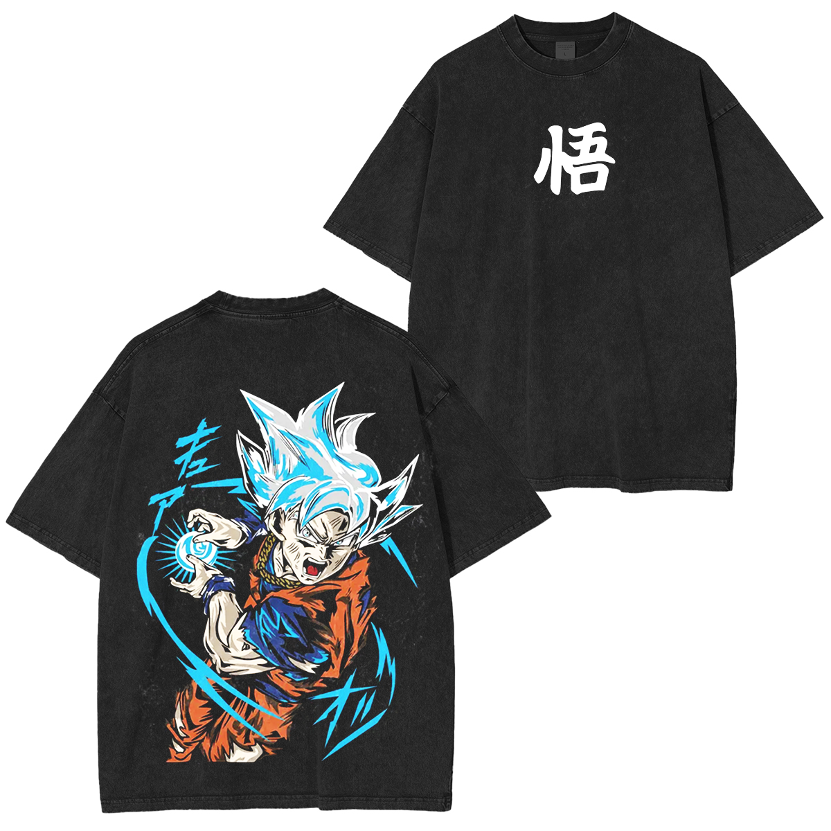 Dragon Ball Anime Washed T-shirt