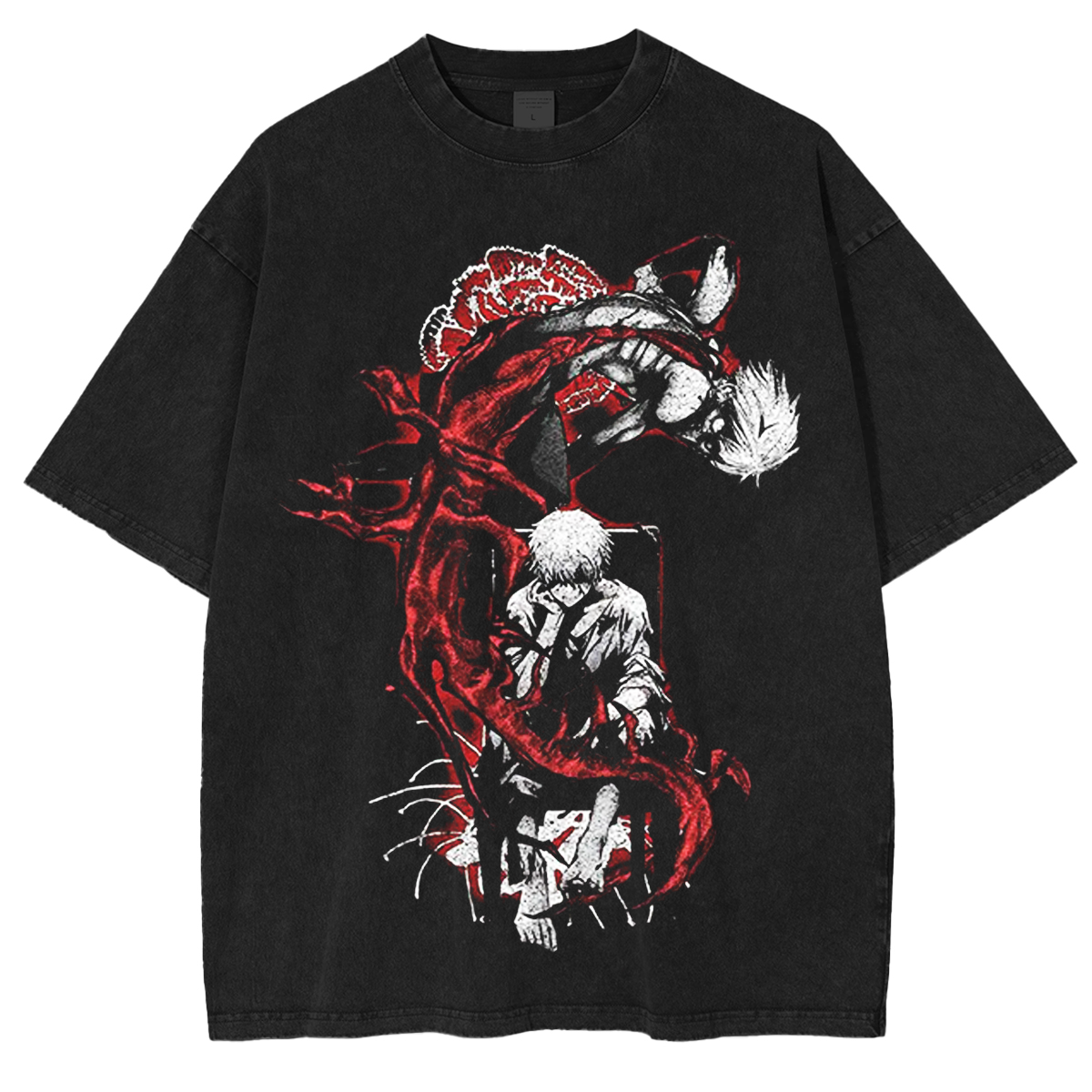 Tokyo Ghoul Anime Washed T-shirt