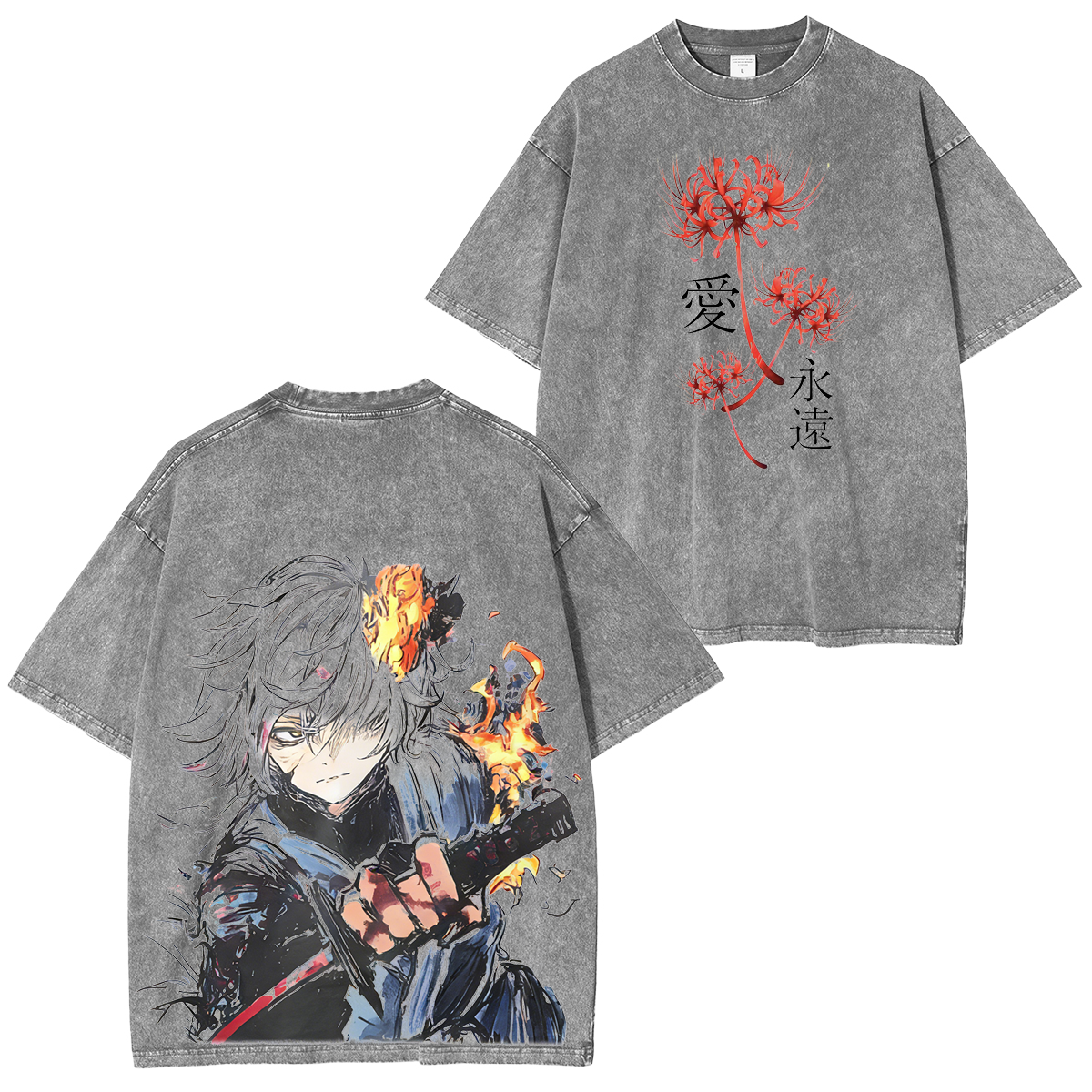 Hell's Paradise: Jigokuraku Vintage Washed T-shirt/Crewneck/Hoodie