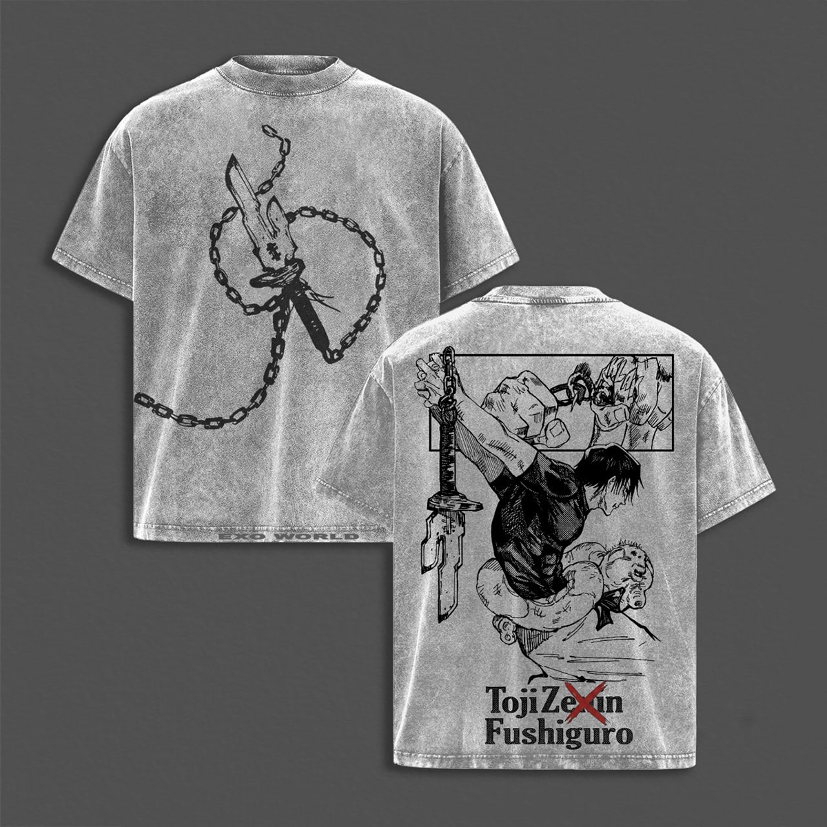 washed T-shirt/Crewneck/Hoodie