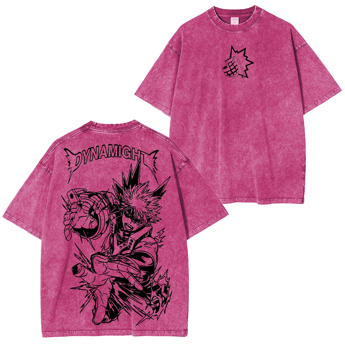 My Hero Academia Anime Unisex Washed T-Shirt/HOODIE