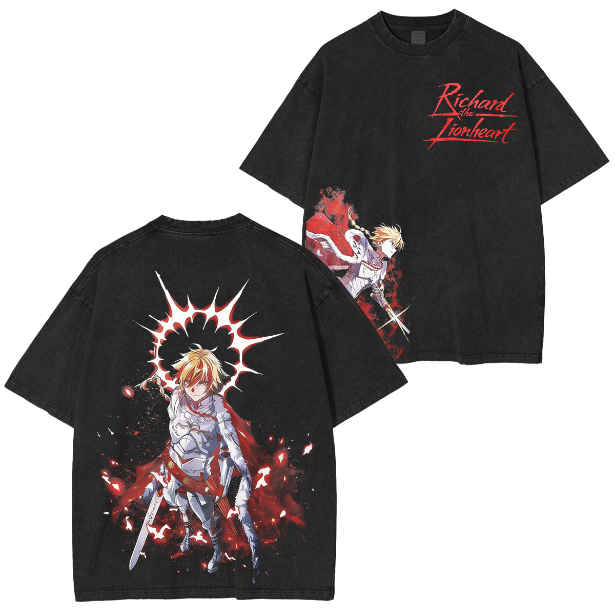 Fate/Grand Order Unisex Washed T-shirt/Crewneck