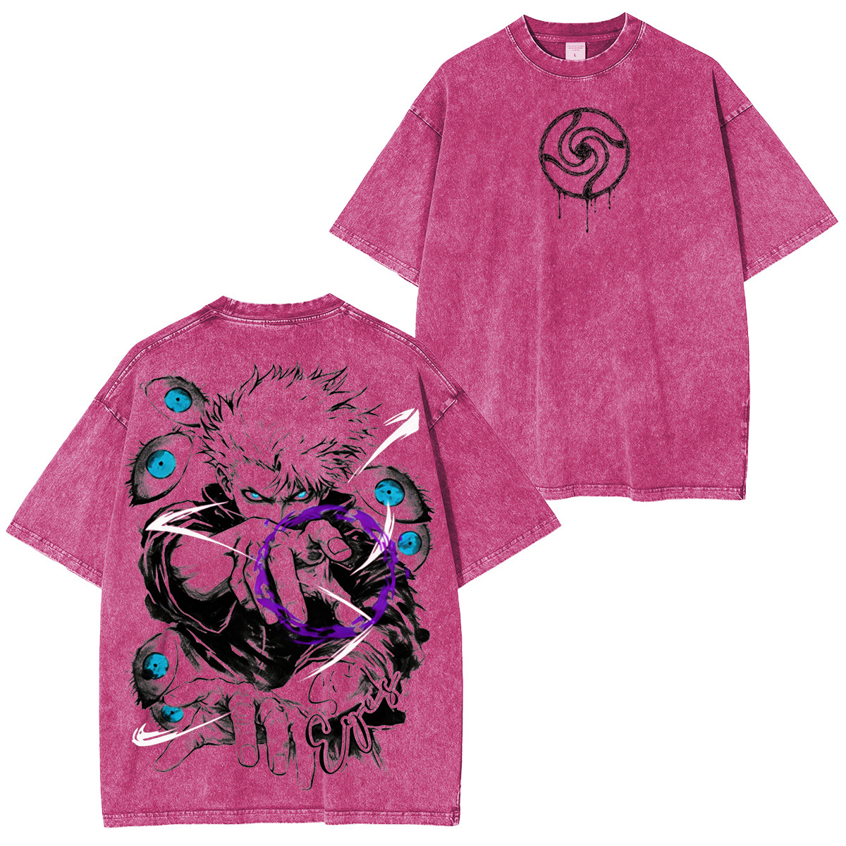 Gojo Satoru Jujutsu Kaisen Anime Washed T-shirt/Crewneck/Hoodie