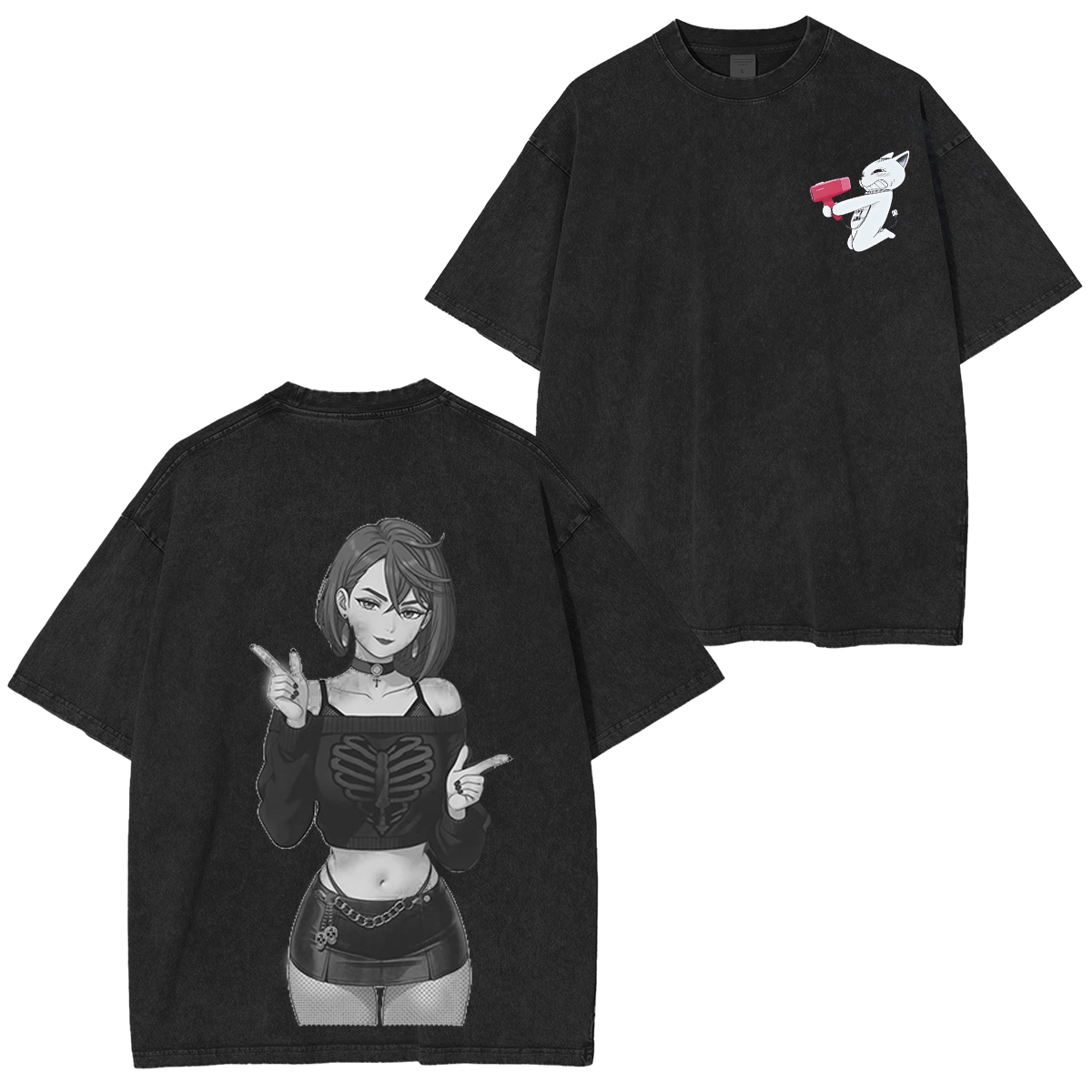 Dandadan Washed T-shirt/Crewneck/Hoodie