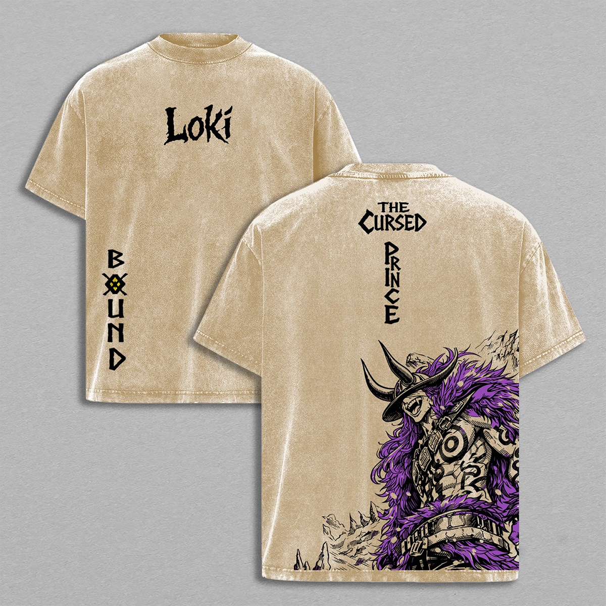 Loki One Piece Washed T-shirt/Crewneck/Hoodie