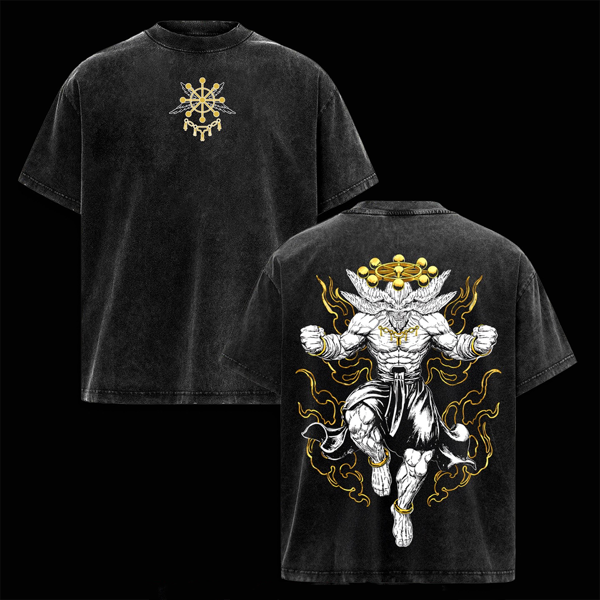 Jujutsu Kaisen :Mahoraga Vintage washed T-shirt/Crewneck/Hoodie