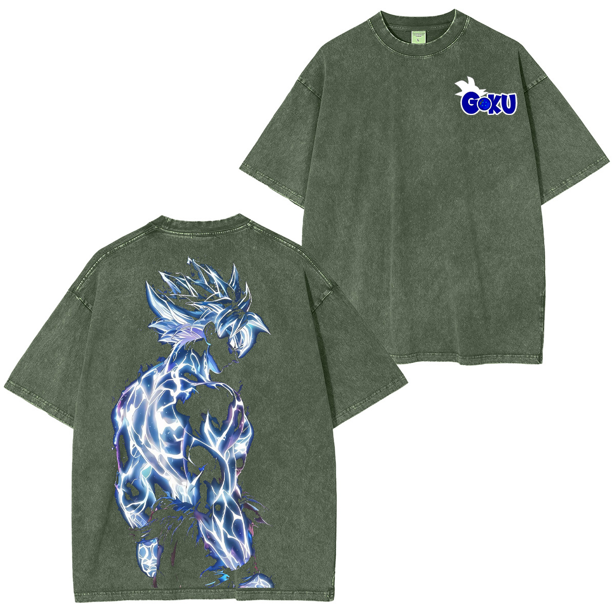 Son Goku Dragon Ball Washed T-shirt/Crewneck/Hoodie