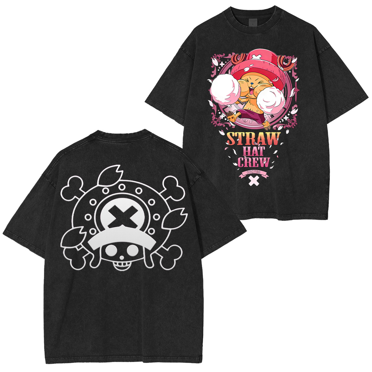 Tony Tony Chopper One Piece Washed T-shirt/Crewneck/Hoodie