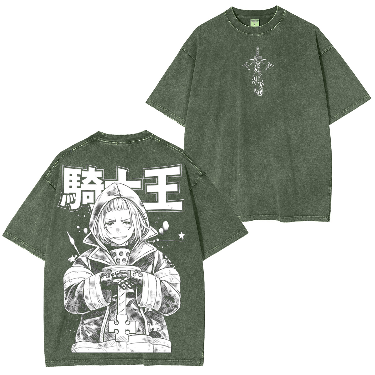 Arthur Boyle Fire Force Washed T-shirt/Crewneck/Hoodie