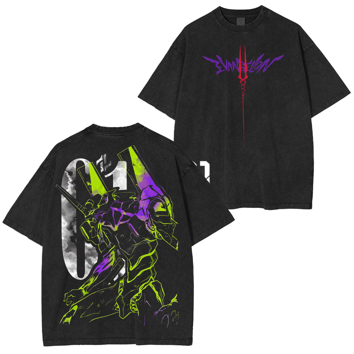 Neon Genesis Evangelion Washed T-shirt/Crewneck/Hoodie
