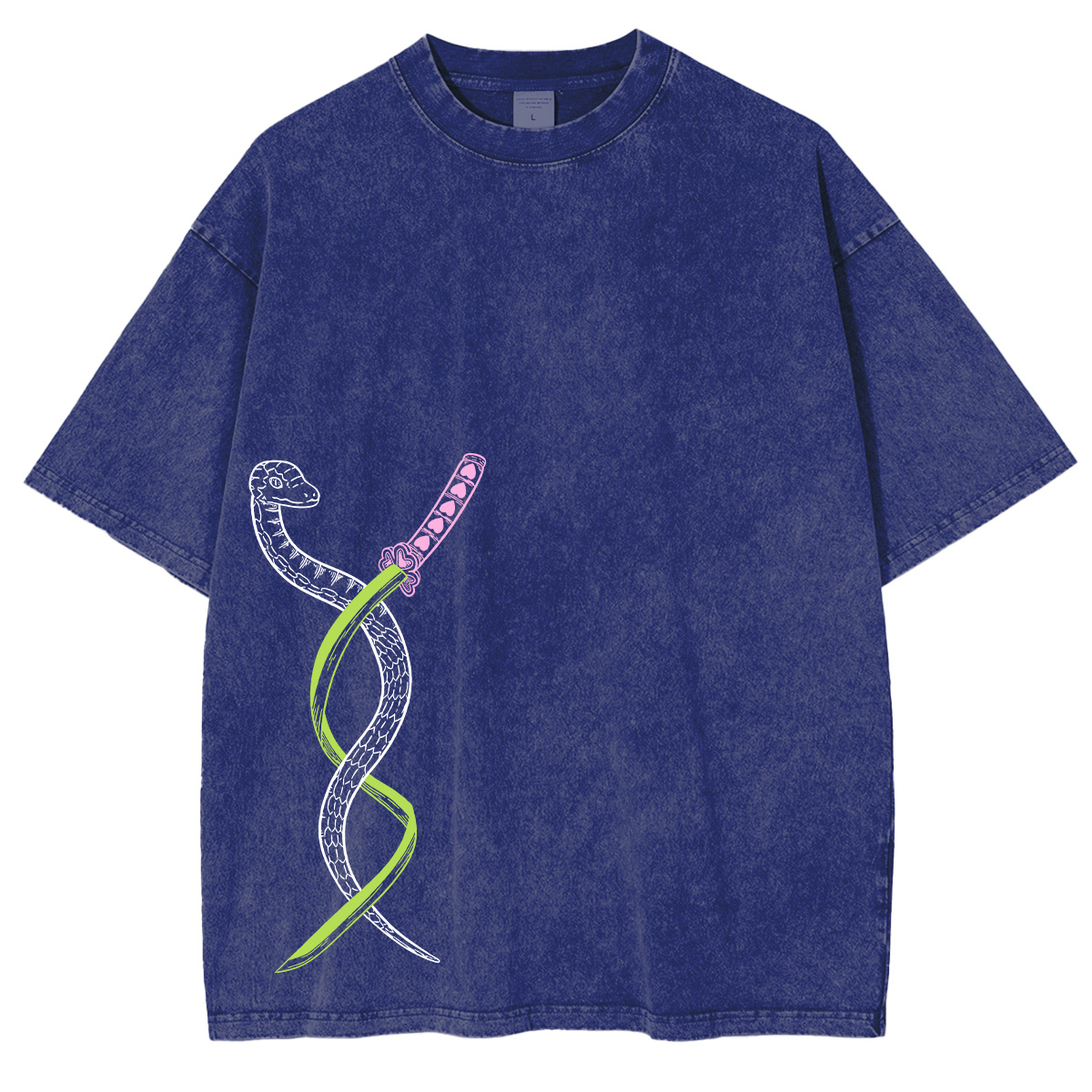 Iguro Obanai X Kanroji Mitsuri Vintage Tee