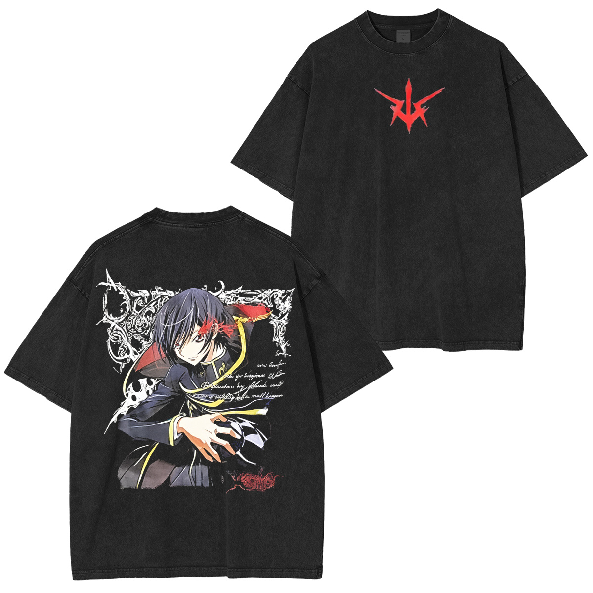 Code Geass: Lelouch of the Rebellion Washed T-shirt/Crewneck/Hoodie