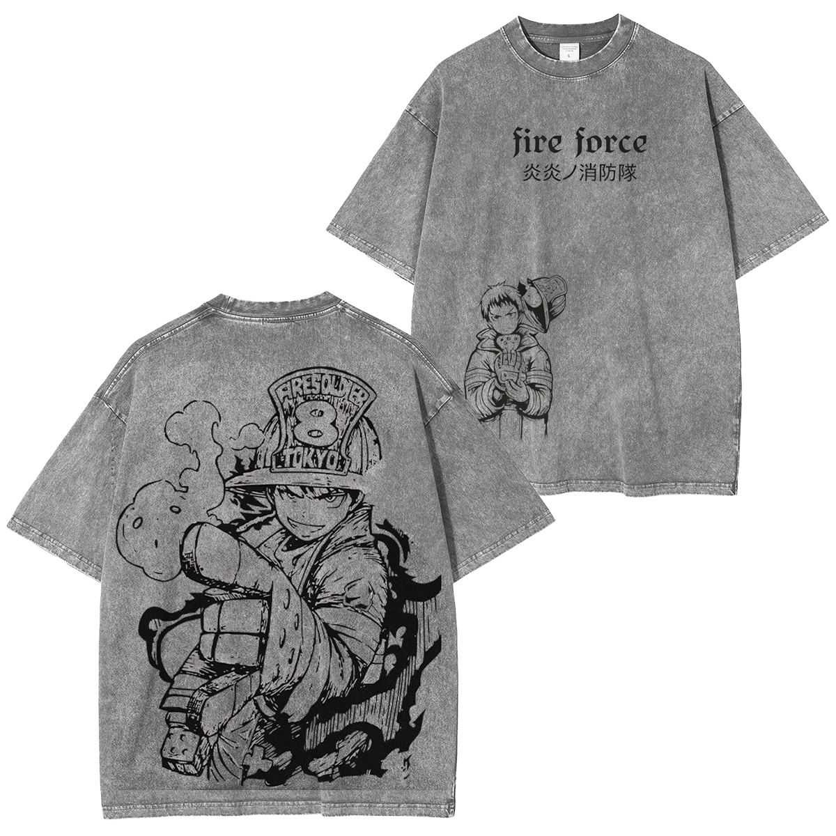 Shinra Kusakabe Washed T-shirt/Crewneck/Hoodie