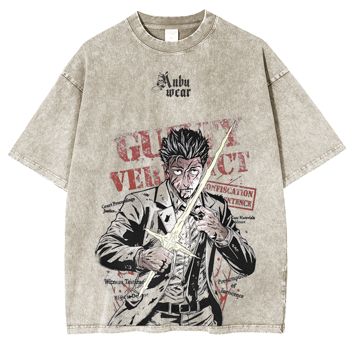 Gojo Satoru Jujutsu Kaisen Washed T-shirt/Crewneck/Hoodie