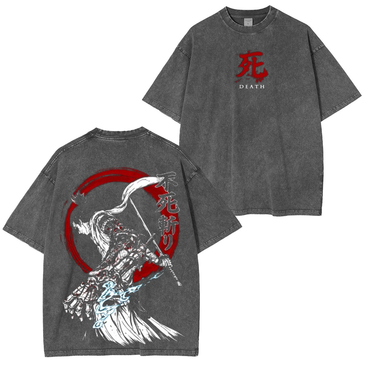 Senkiro Anime Washed T-shirt/Crewneck/Hoodie