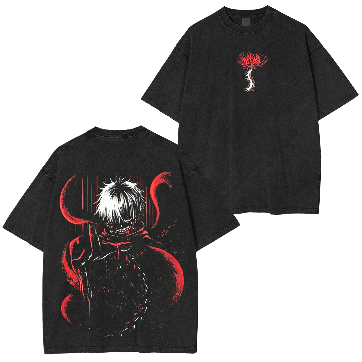 Tokyo Ghoul Vintage Unisex Washed T-shirt