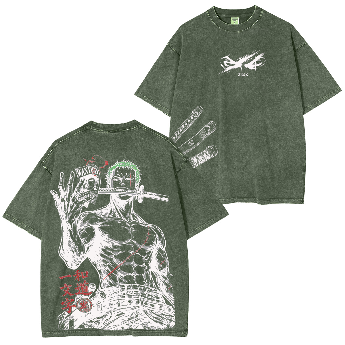 One Piece Washed T-shirt/Crewneck/Hoodie