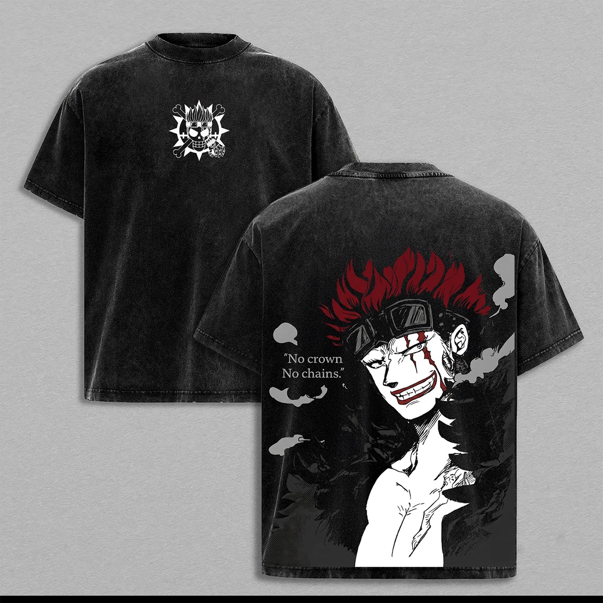 Eustass Kid's One Piece Washed T-shirt/Crewneck/Hoodie