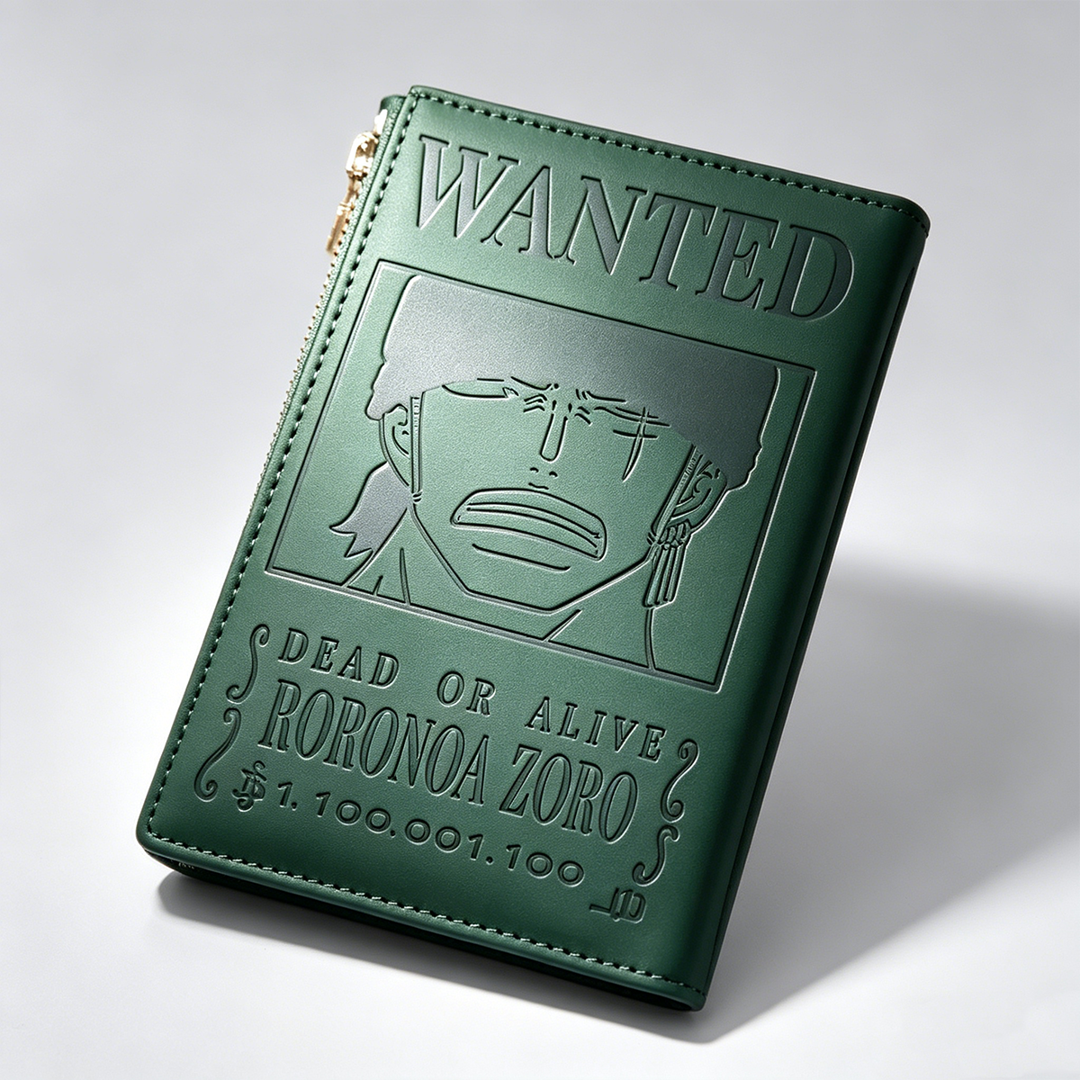 One Piece Genuine Soft Leather RFID Ultra-Thin Multi-Functional Passport and ID Case