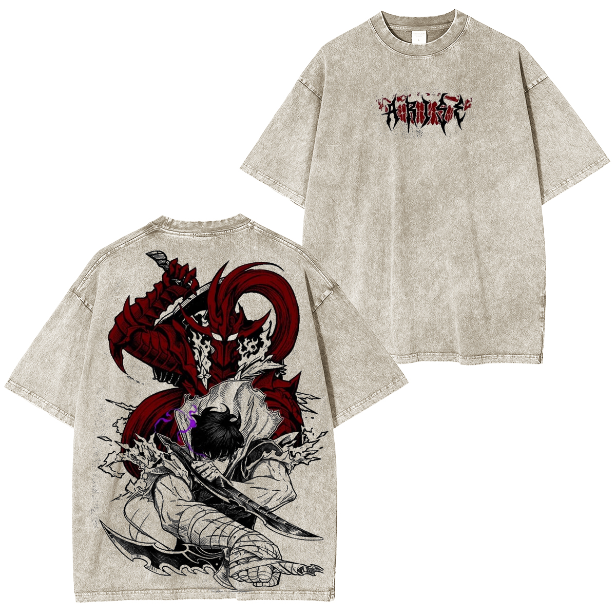 Toji Fushiguro Jujutsu Kaisen Vintage  Washed T-shirt/Crewneck/Hoodie