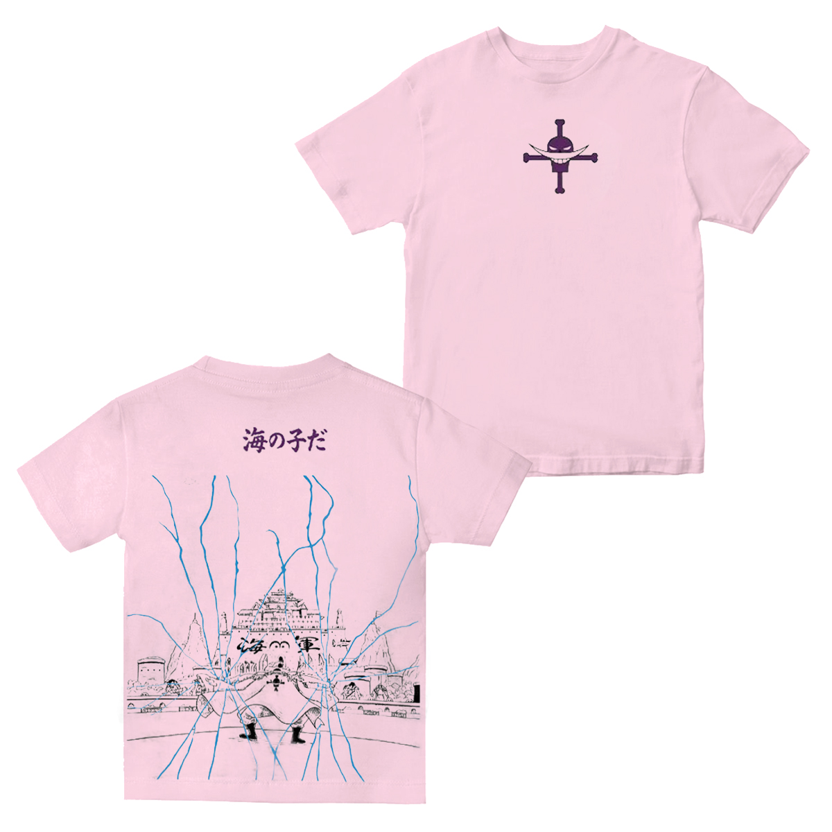 One Piece Anime Vintage  T-Shirt
