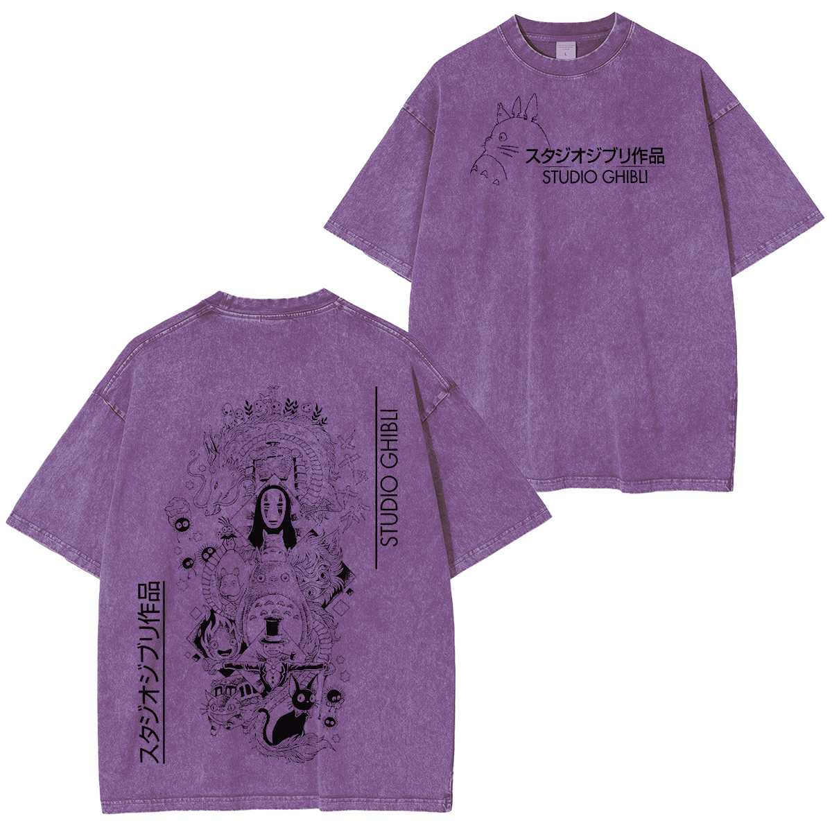 Studio Ghibli Washed T-shirt/Crewneck/Hoodie