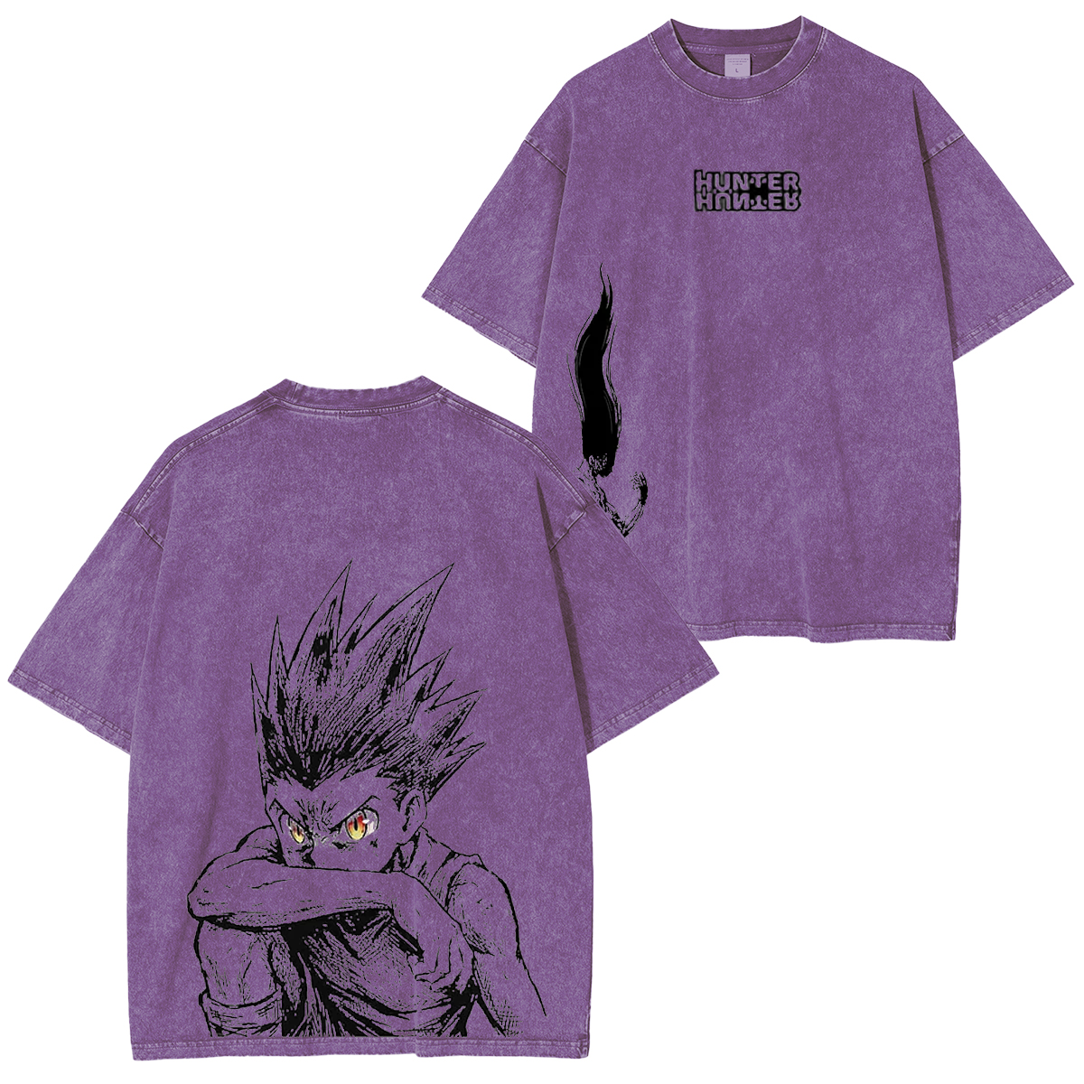 Hunter x Hunter Gon Freecss Printed Unisex Washed T-Shirt/Crewneck/Hoodie