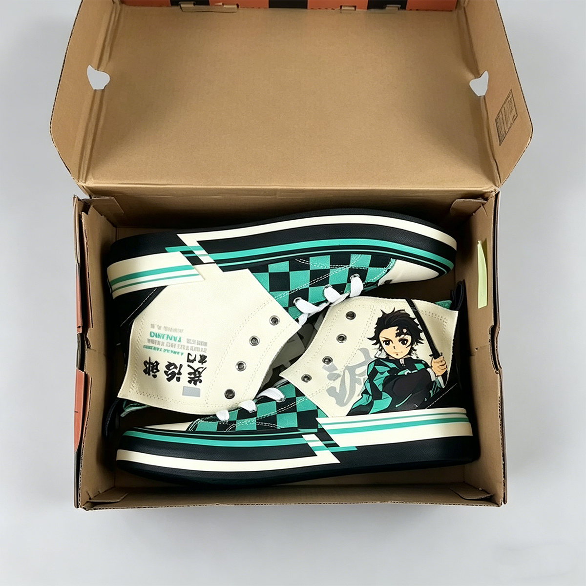 Tanjiro Demon Slayer High Top Shoes