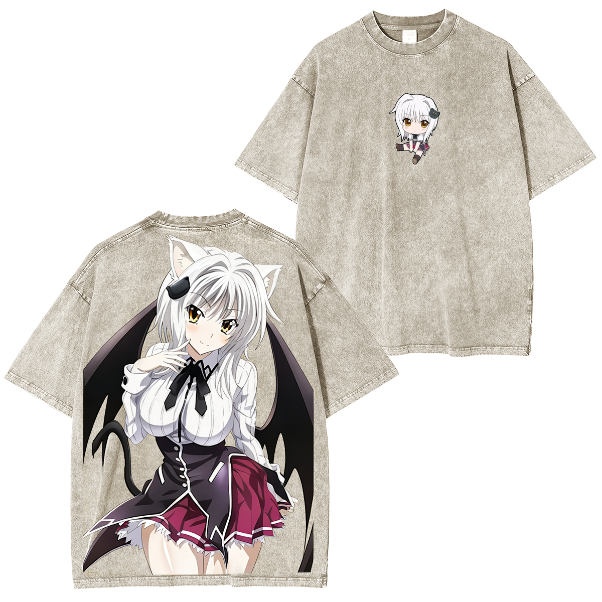 High School DxD Unisex Washed T-Shirt/Crewneck/Hoodie