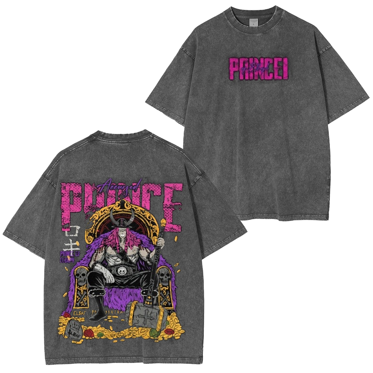 One Piece Washed T-shirt/Crewneck/Hoodie