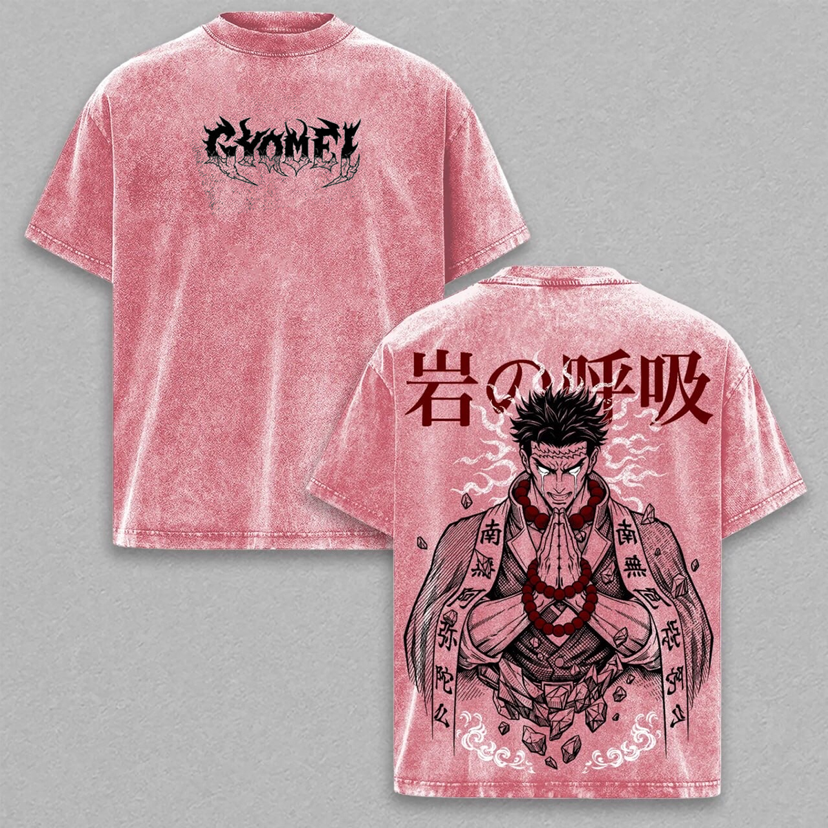 Demon Slayer Anime Washed T-shirt/Crewneck/Hoodie