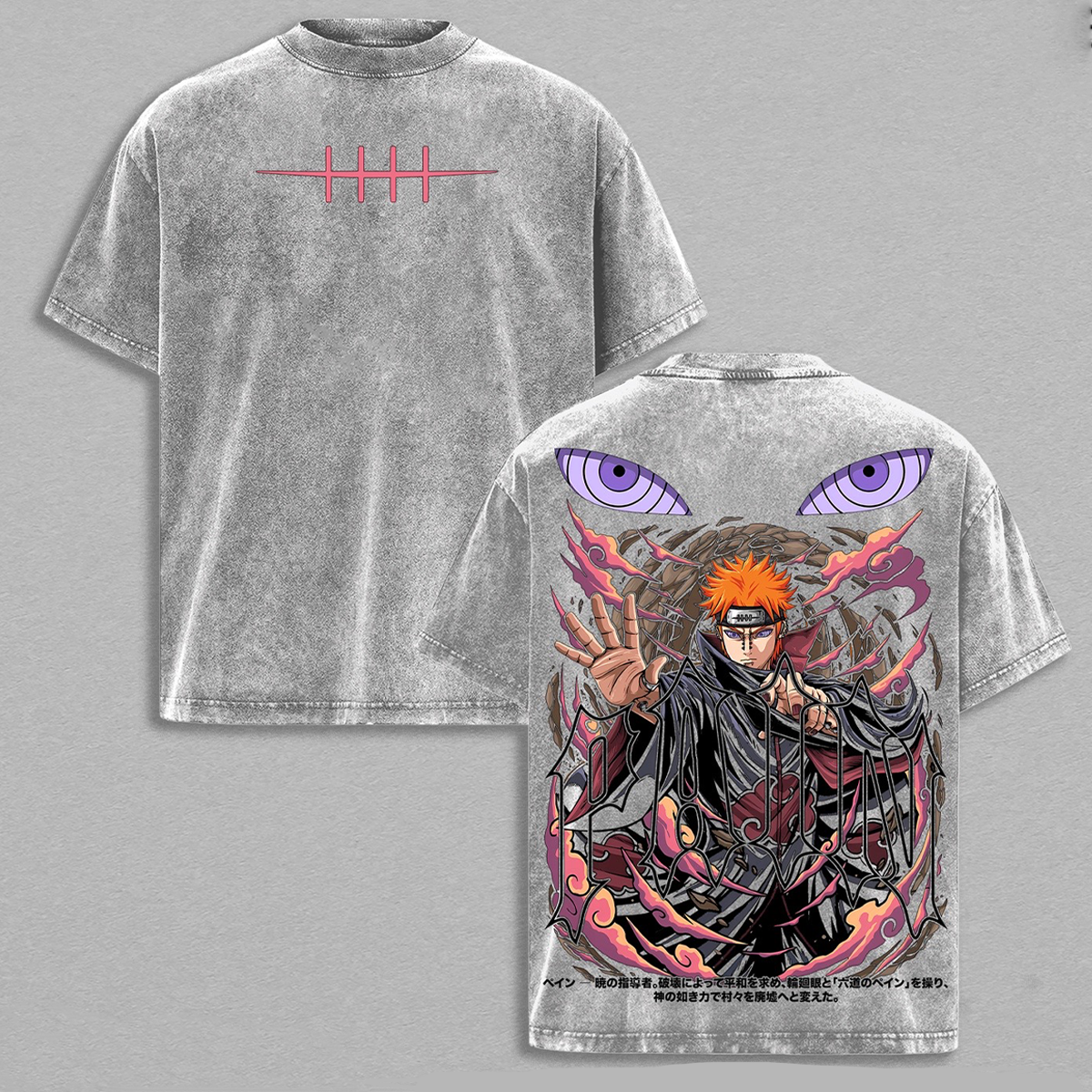Naruto Unisex Washed T-Shirt